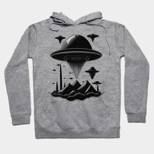 ufo invasion Hoodie